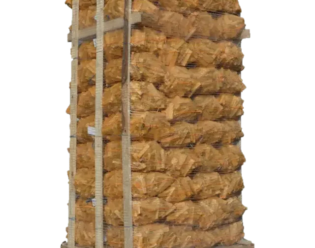 Bois de chauffage Bouleau 50cm – 48 sacs à 40L – séché au séchoir (100% sec)