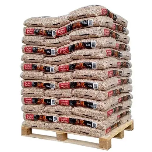 Excellent granulés de bois Premium granulés de bois de bois – Palette 975kg (65 sacs)