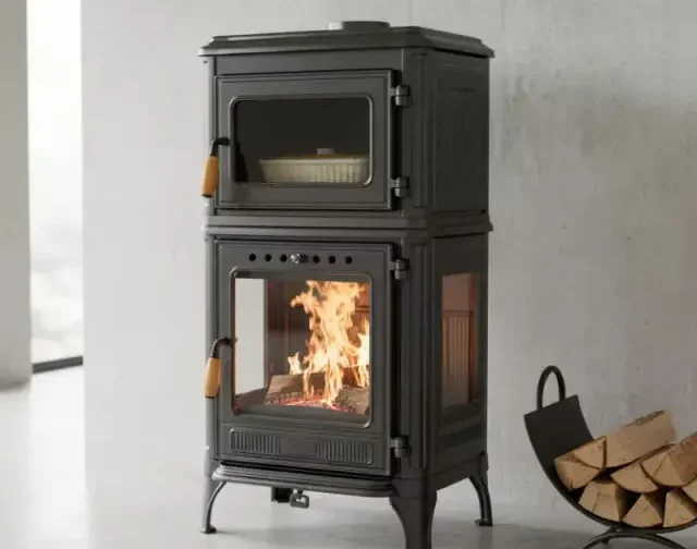 Poêle à bois mit Fusio-Ofen – 7 kW
