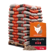 Granulés de bois de bois ENplus A1 6 mm – 975 kg (65×15 kg) – Weichholz Premium