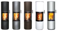 Poêle à bois Cera Design Volare mit 6 kW - Finition: Grau