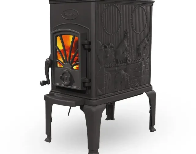 Poêle à bois Dovre 40 CBS, 6 kW