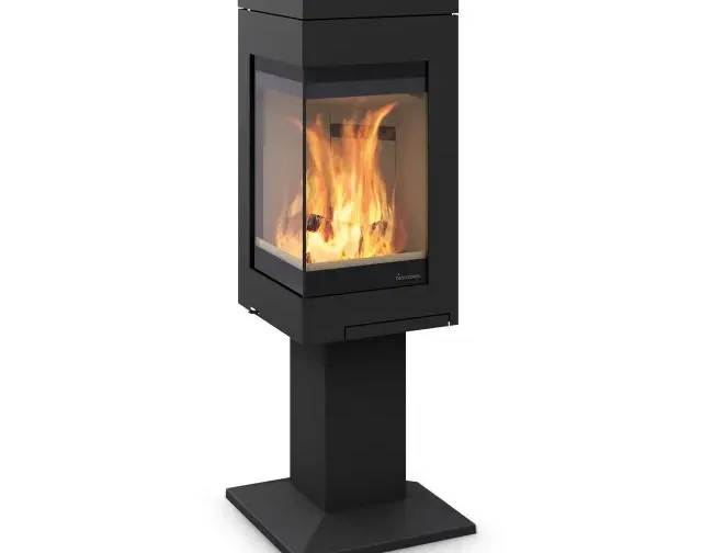 Poêle à bois Nordpeis Quadro 1 Basic 6 kW