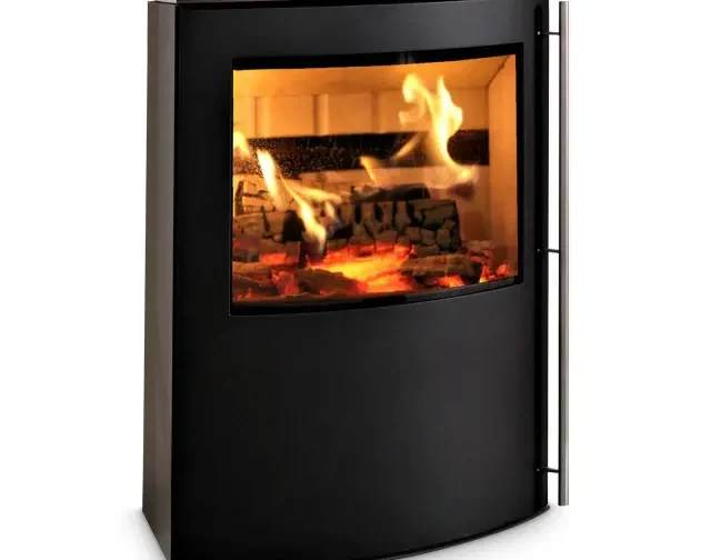 Poêle à bois Skanderborg Tiva DA 7 kW - Finition: Rauchgasanschluss hinten
