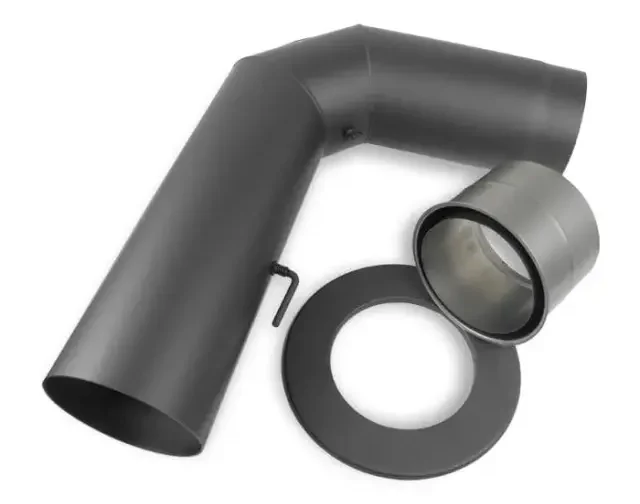 Ofenrohr Set DN 150 mm Gussgrau