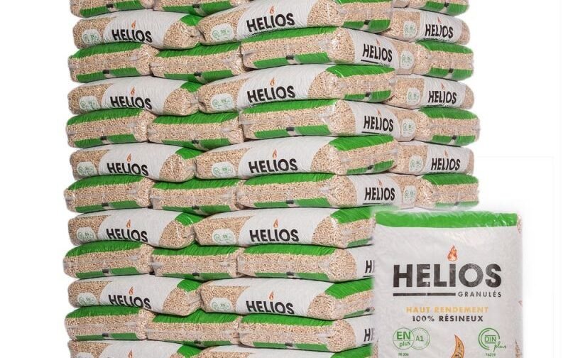 Palette de Pellet de 65 sacs de 15 kg